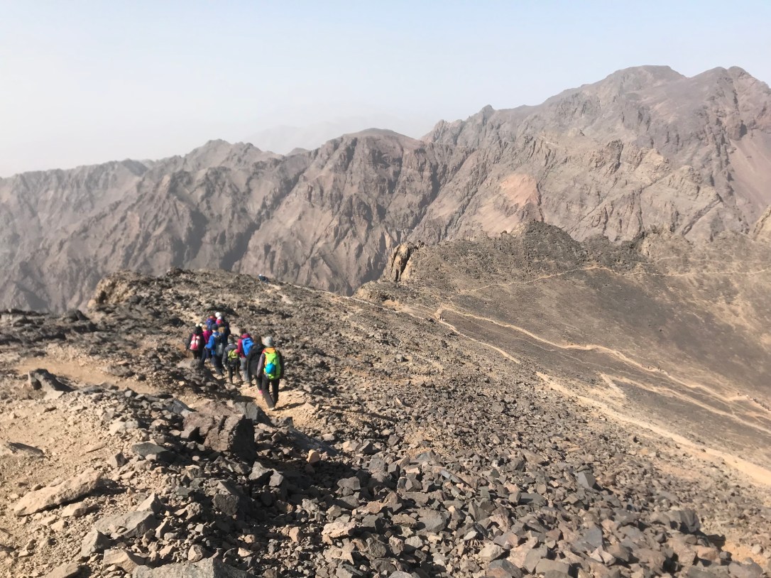 Toubkal descent